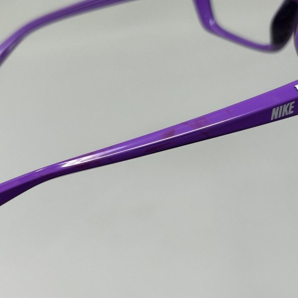 Nike Racer EV0615 505 violet 62-15 Sunglasses frame only color transfer stains main image 8